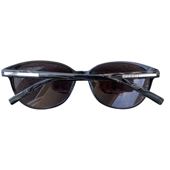 NWOT Esprit • Marbled Black & Gray Sunglasses - Picture 8 of 12